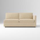 Open Box: Build Your Own Harris Sectional, Right-Arm Sleeper Sofa - Performance Velvet Pewter