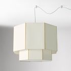 Emma Chamberlain Faceted Plug-In Pendant (22.5")