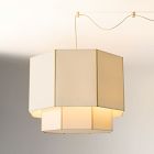 Emma Chamberlain Faceted Plug-In Pendant (22.5")