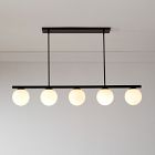 Open Box: Hayes Linear Chandelier (45") - Dark Bronze
