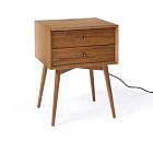 Open Box: Mid-Century Charging Nightstand (17.5") - Acorn