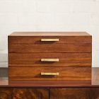 Open Box: Mid-Century Wood Jewelry Box, Grand (7.25"H) - Acorn