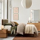 Organic Washed Cotton Percale Sheet Set