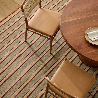 Colbie Stripe Flatweave Wool Rug