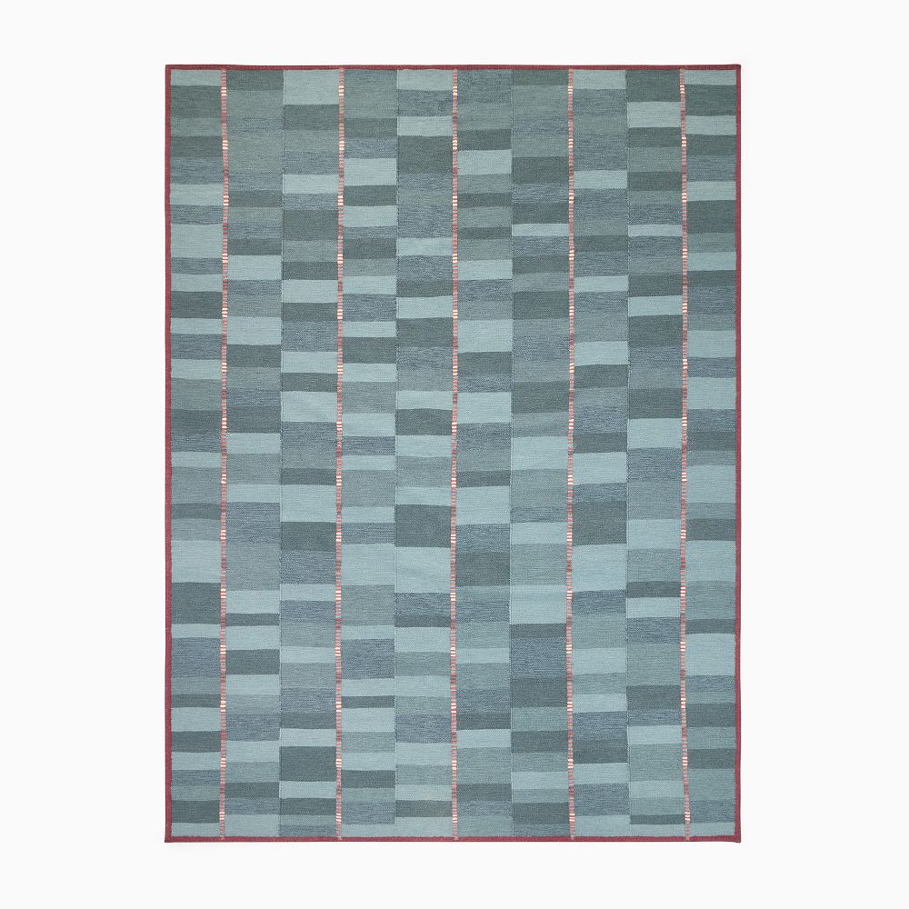 Emeli Flatweave Wool Rug by West Elm