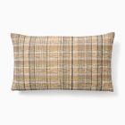 Layered Plaid Pillow Cover