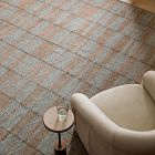 Melange Grid Flatweave Wool Rug