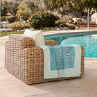 Pool Laps Scene Beach Towel