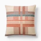Silk Broken Stripe Pillow Cover