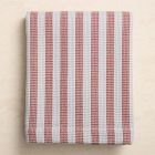 Open Box: Emma Chamberlain Stripe Waffle Towel, Bath Towel - Blue/Red