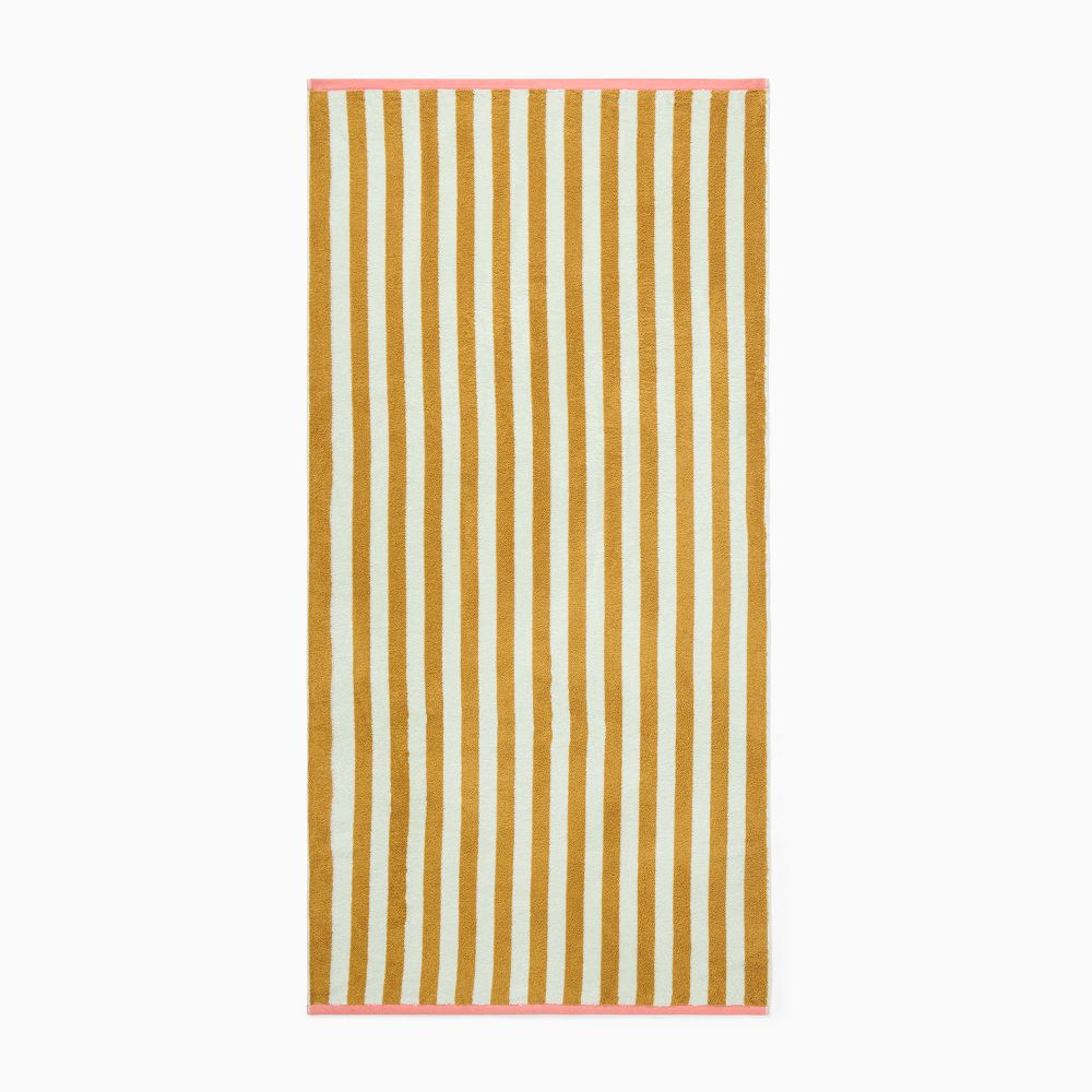 Emma Chamberlain Striped Beach Towel - 32x64, Dewkist