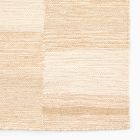 Diffused Blocks Flatweave Wool Rug
