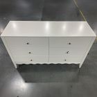 Open Box: Kids Daisy 6-Drawer Dresser (55") - White