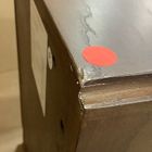 Open Box: Pierce &amp; Ward Burl Wood Nightstand (18") - Claro