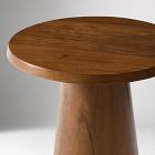Aubin Pedestal Side Table (20")