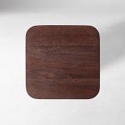 Quince Solid Wood Pedestal Side Table (14")