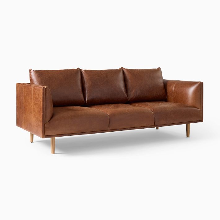 Antonio Leather Sofa (60