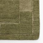 Pierce &amp; Ward Deco Border Handwoven Wool Rug Swatch
