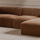 Lorenne 3-Piece Washable Slipcover Modular Sectional (138")