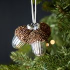 Glass Acorns Ornament