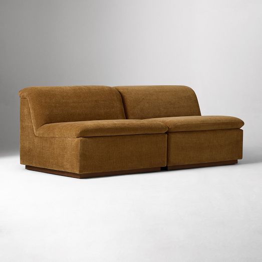 Calvin Armless Modular Sofa (77" - 115.5") by West Elm