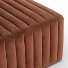 Anniina Channeled Ottoman (21")