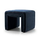 Anniina Channeled Ottoman (21")