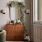 Pre-Lit Faux Pine &amp; Frosted Red Berry Garland