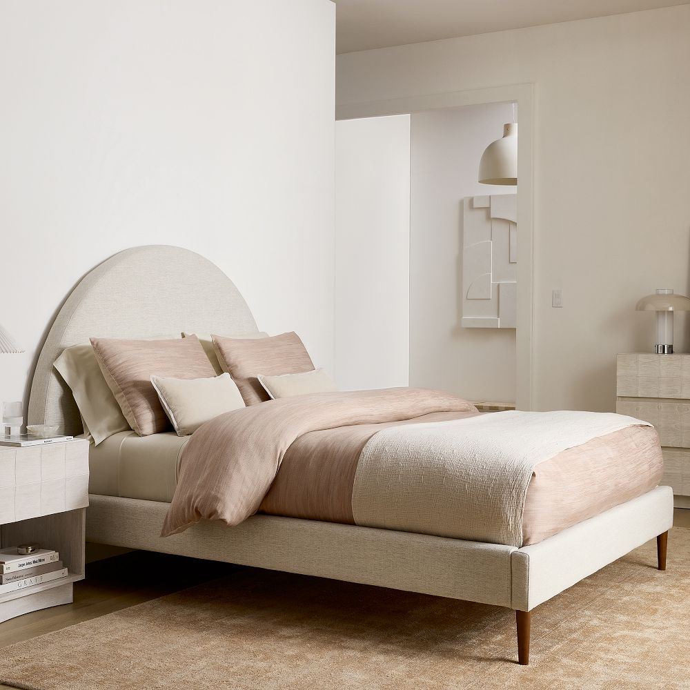 Lucilla Bed - Wood Legs by West Elm