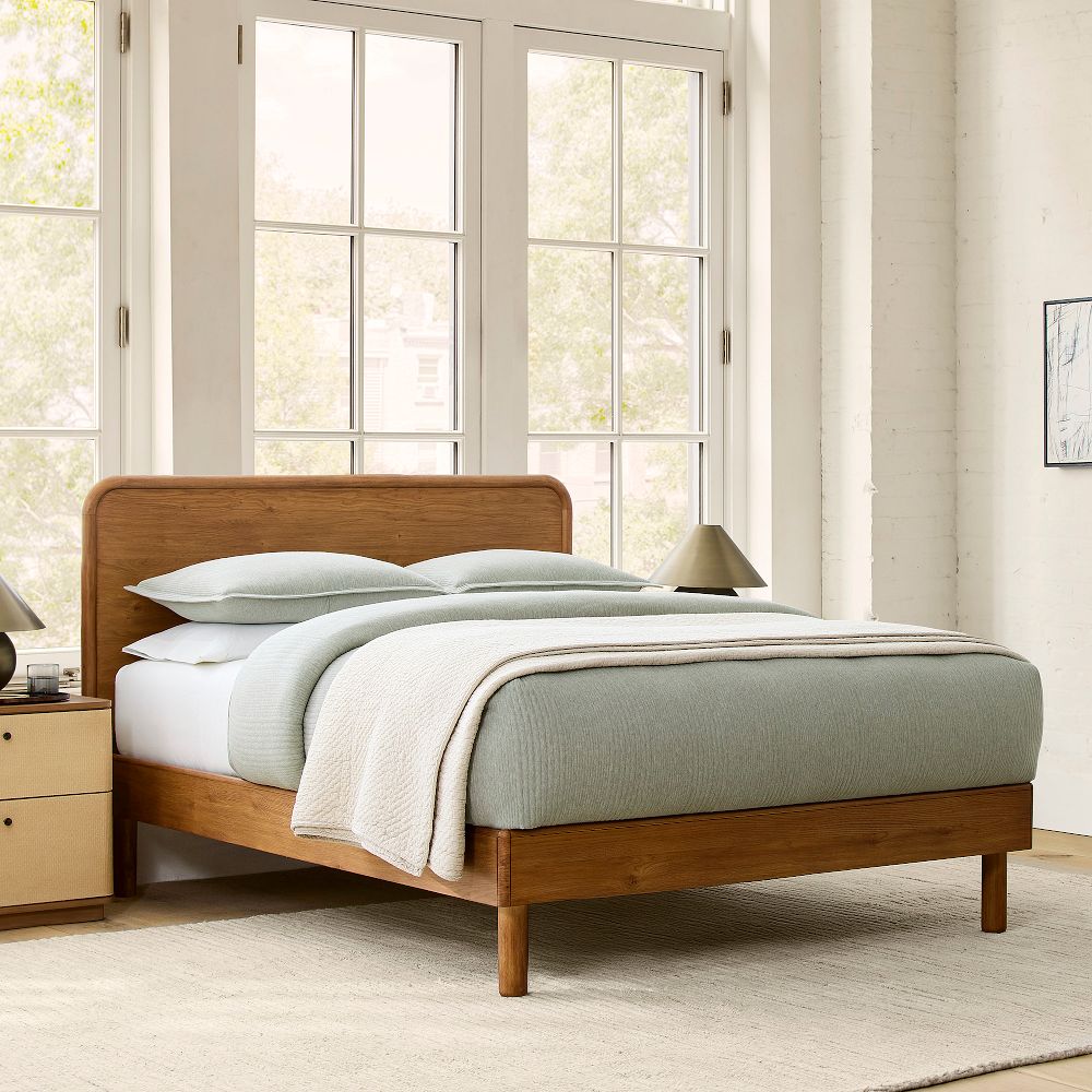 Miles Wood Bed by West Elm