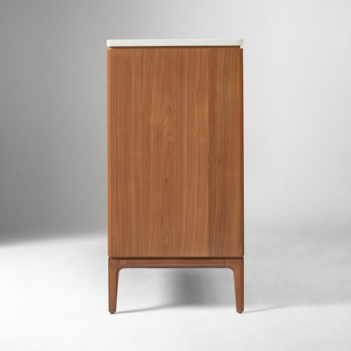 west elm modern 3 drawer dresser Parker Marble 3-Drawer Dresser (36