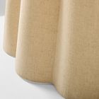 Ruffle Linen Tree Collar