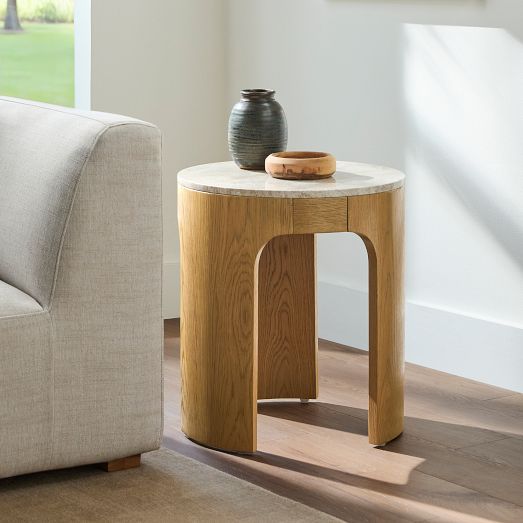 Elowis Marble End Table (20") by West Elm