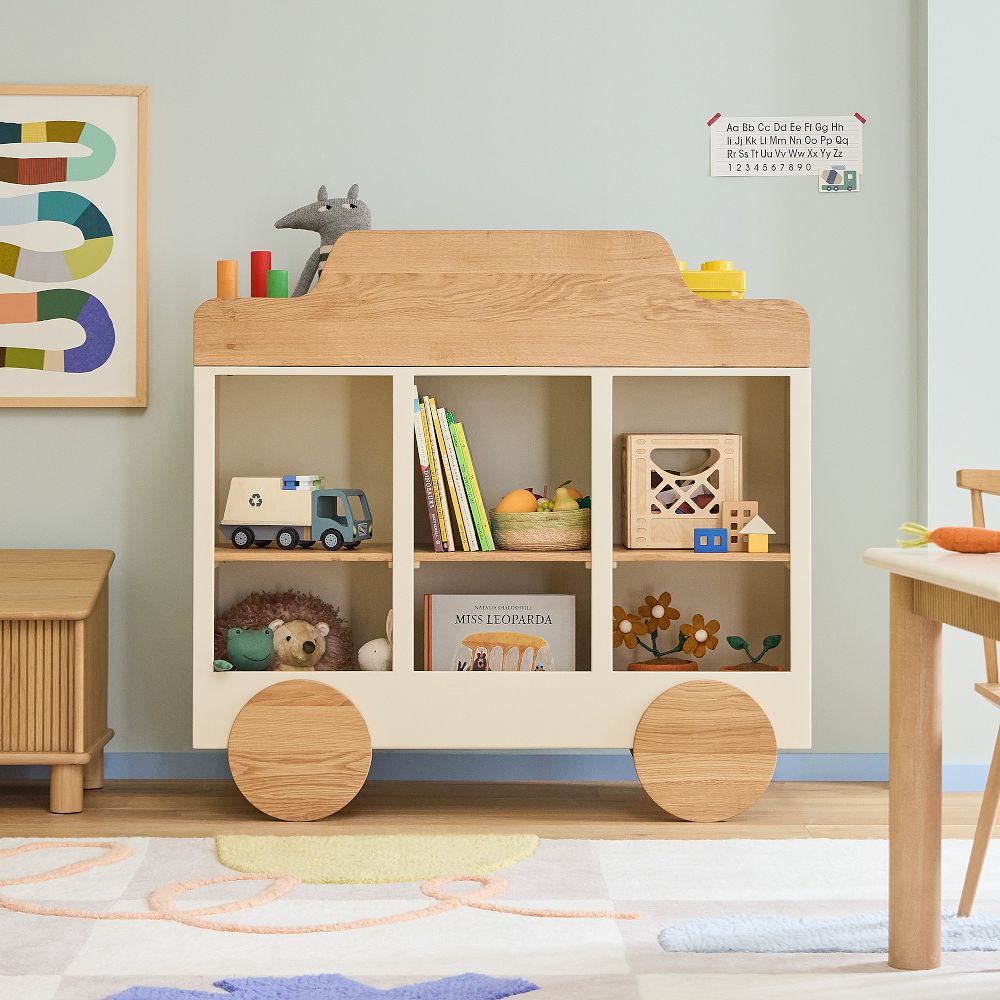 Train Storage Bookcase by West Elm