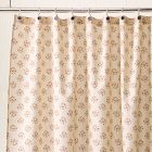 Emma Chamberlain Floral Shower Curtain