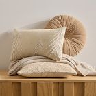 Neutral Christmas Pillow Cover &amp; Throw Set