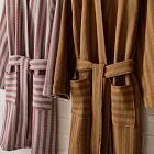 Emma Chamberlain Stripe Waffle Robe