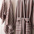 Emma Chamberlain Stripe Waffle Robe