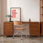 Hughes Desk with 2 File Cabinets (68")