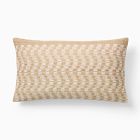 Wavy Ikat Pillow Cover