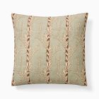 Trellis Vine Stripe Pillow Cover