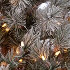 Pre-Lit Faux Flocked Scotch Tree (7.5')
