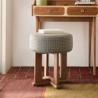 Emma Chamberlain Upholstered Vanity Stool