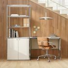 Marlowe Desk (42") &amp; Wide Shelf (30") Set