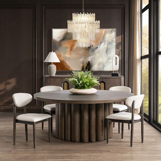 Thalyn Round Dining Table (70") by West Elm