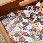 Emma Chamberlain Embellished Button Tray