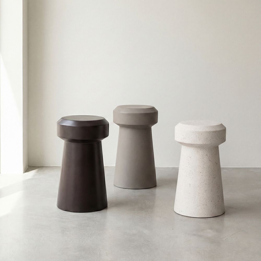 Newcastle Indoor/Outdoor Mushroom End Table (12") by West Elm