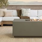 Amaline Rectangle Fire Pit Table (58"&ndash;72")