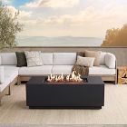 Amaline Rectangle Fire Pit Table (58"&ndash;72")