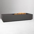 Rutland Asymmetrical Rectangle Fire Pit Table (70")